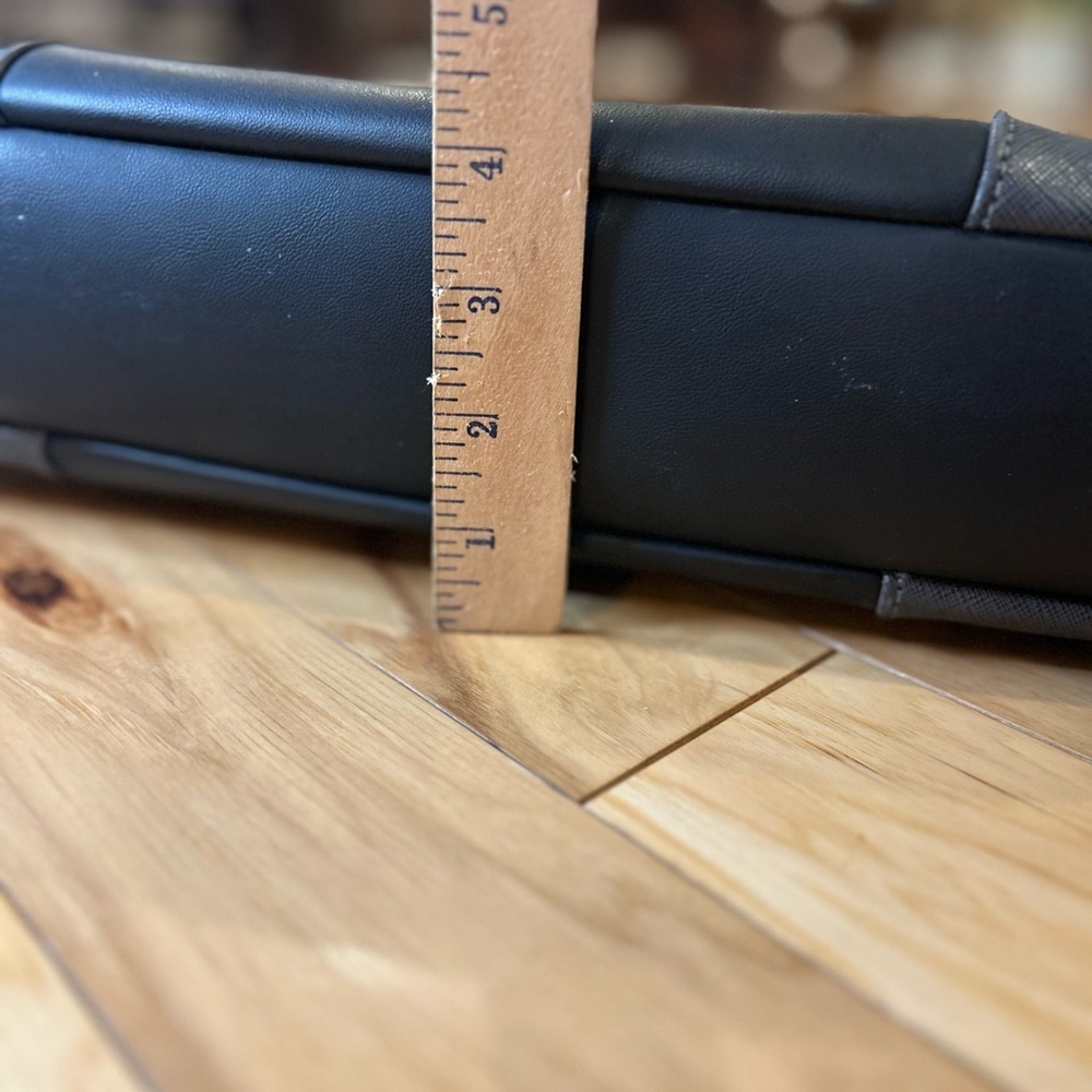 Ted Baker Men's Matcher Faux Leather Black Briefcase Document Bag - Picture 10 of 17